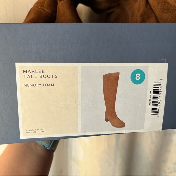 Universal Thread Marlee Knee-High Boots Cognac - Picture 3 of 4